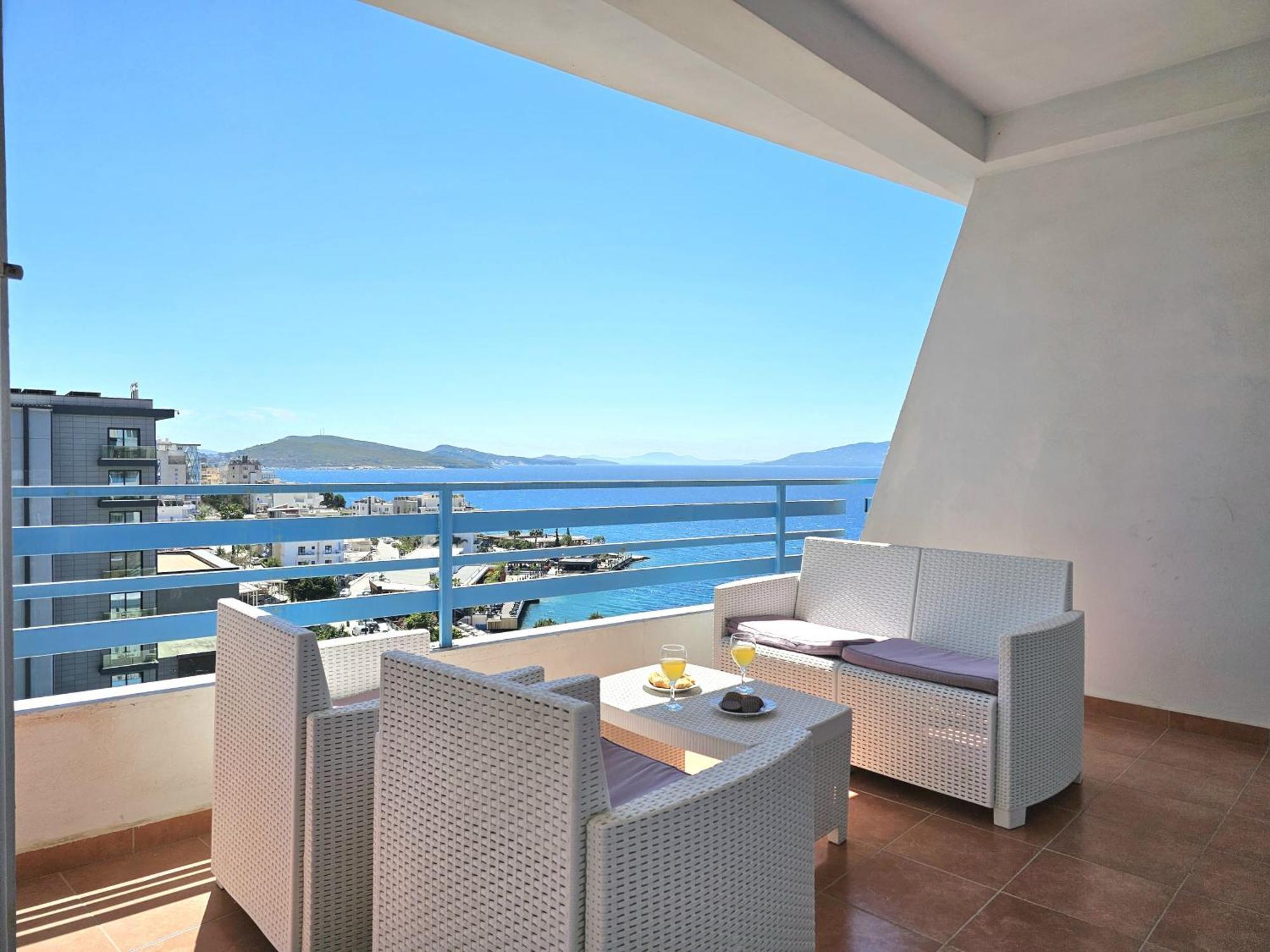 Celin Apartment Sarandë Eksteriør bilde