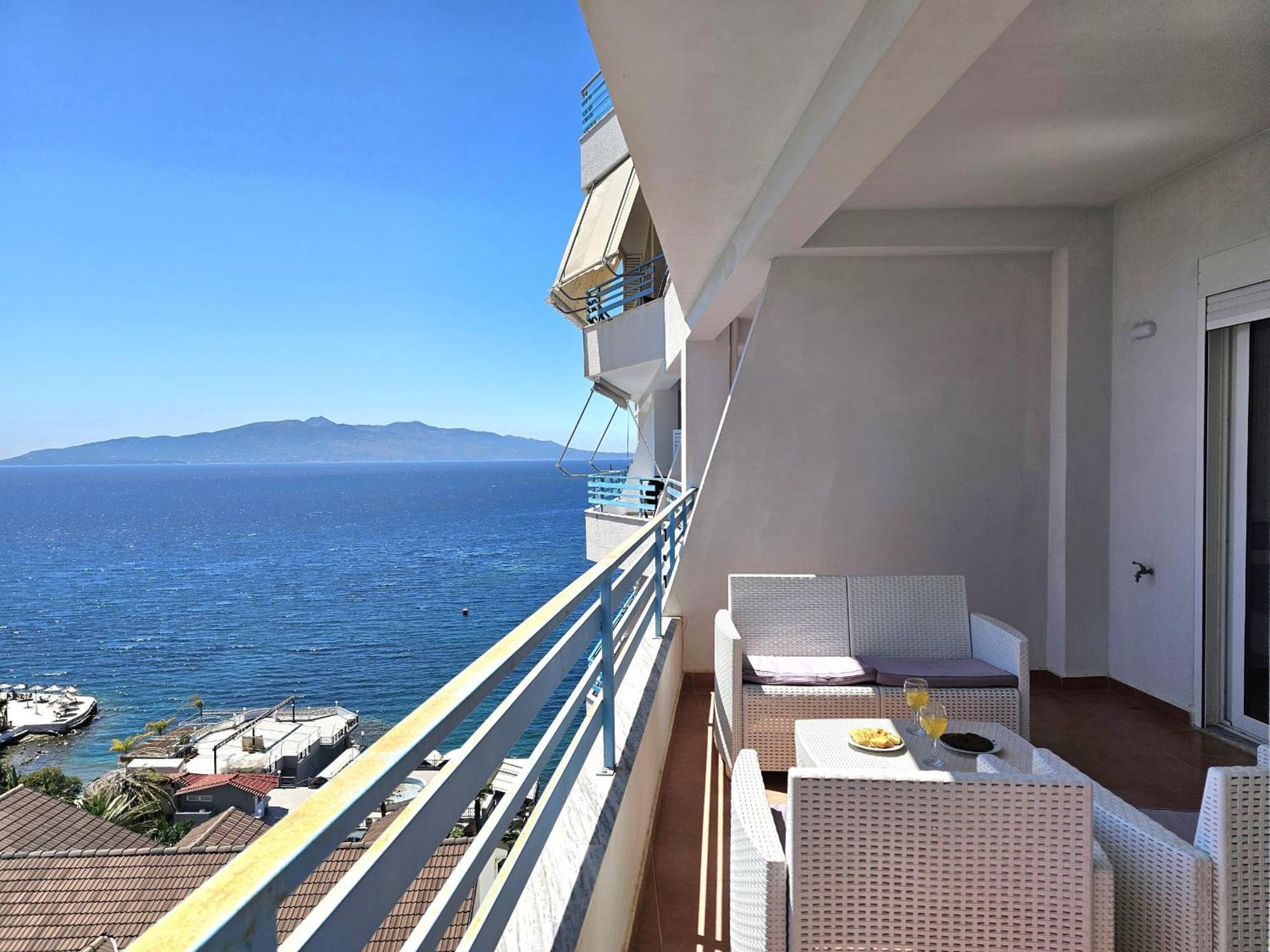 Celin Apartment Sarandë Eksteriør bilde