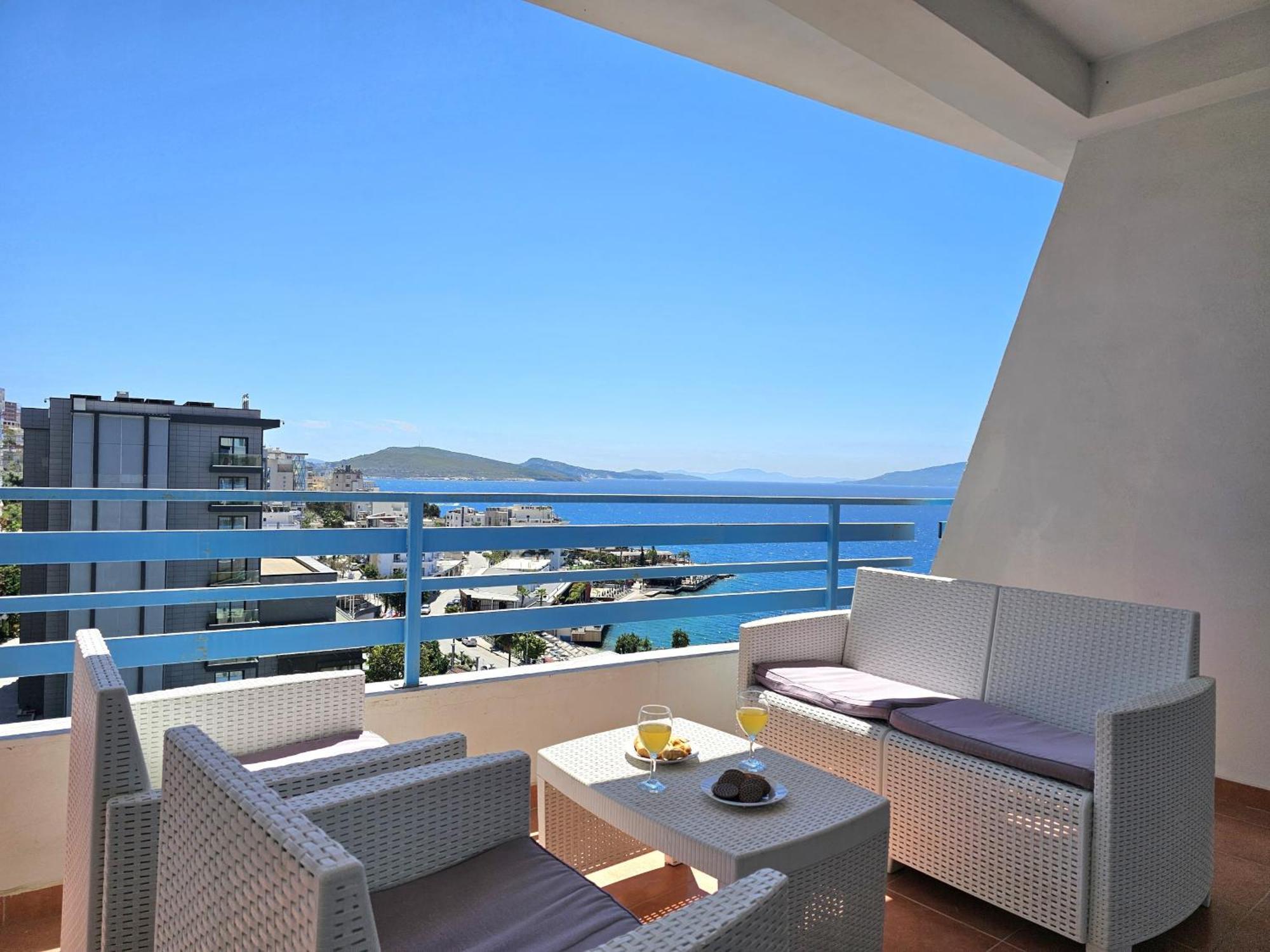 Celin Apartment Sarandë Eksteriør bilde