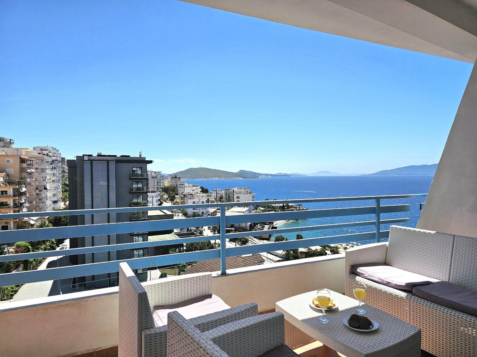 Celin Apartment Sarandë Eksteriør bilde